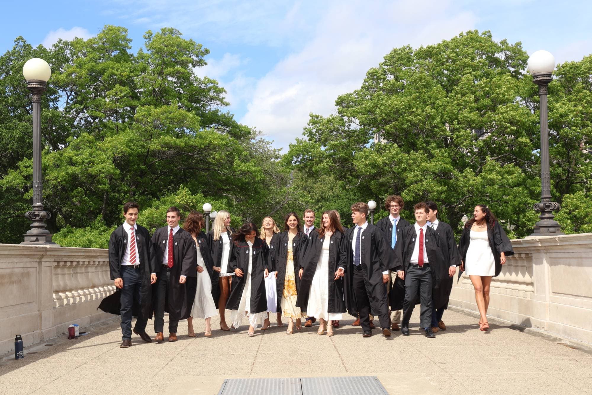 All of us on graduation day